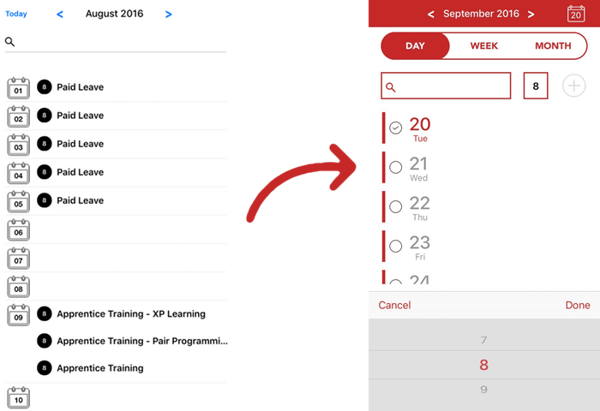 When a good architecture helps you in your UI design iterations