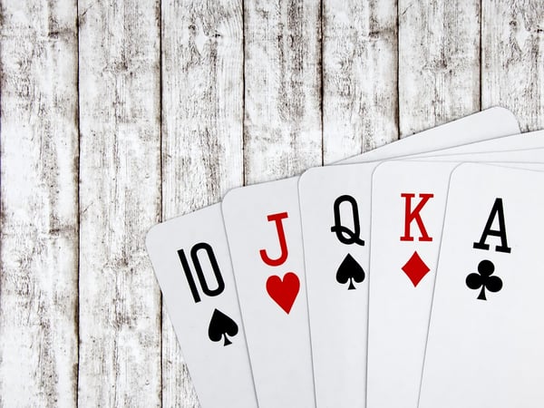 Our profession is a card game