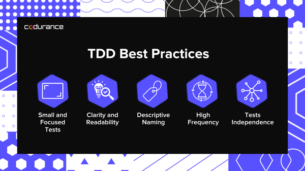 TDD Best Practices for developers