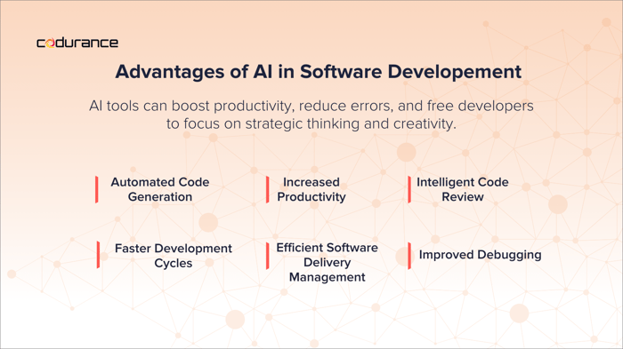 advantages of AI in software development