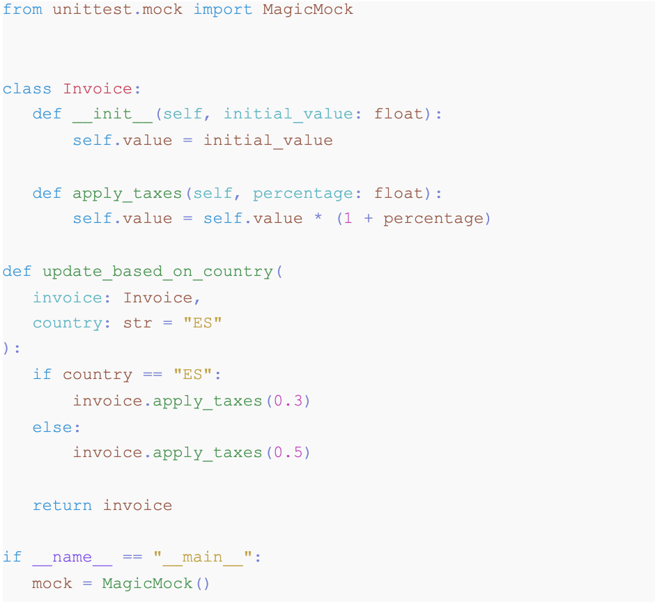 Mocking with Python