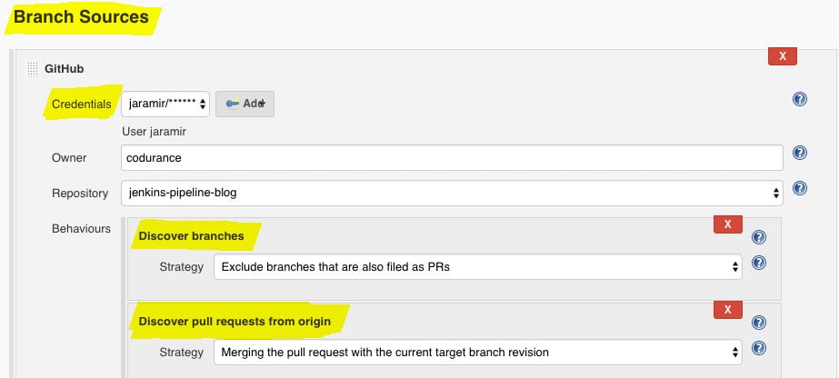 Pipeline setup in Jenkins